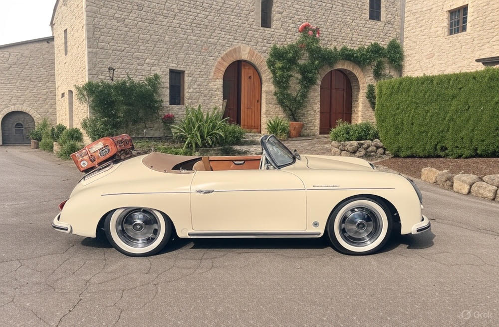 Ivory Porsche 356